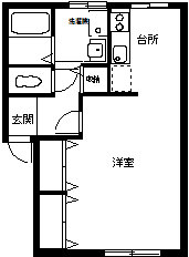 ハイツウララ 間取り 