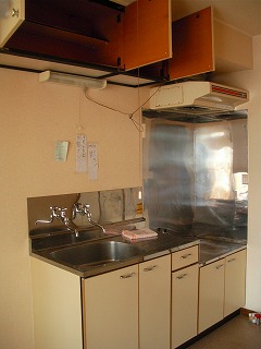 13-1 弘前 アパート 田町1丁目 キッチン