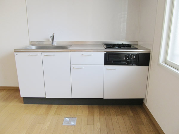 ストーリー紙漉 キッチン 弘前 アパート 紙漉町