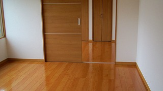 15-1 弘前 アパート 亀甲町 福寿荘D号室リビング