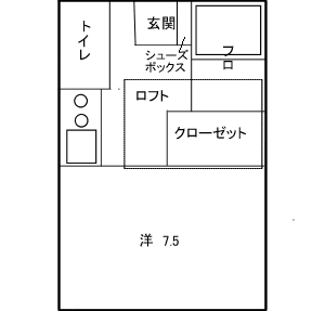 ウインズⅠ間取り図 ウインズⅠ