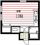 弘前 アパート 桔梗野4 ベルヴューハウス202号